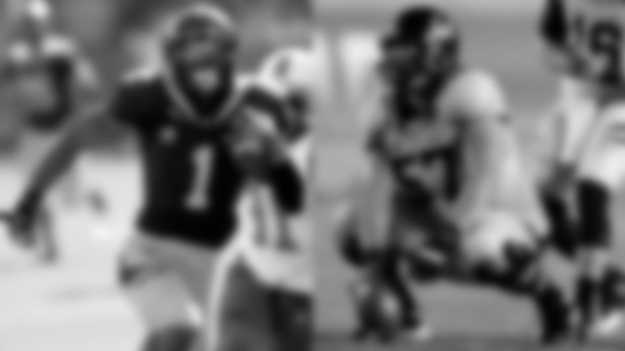 Lions WR Marvin Jones Jr. and Patriots OL Brian Schwenke played together at California from 2009-11.