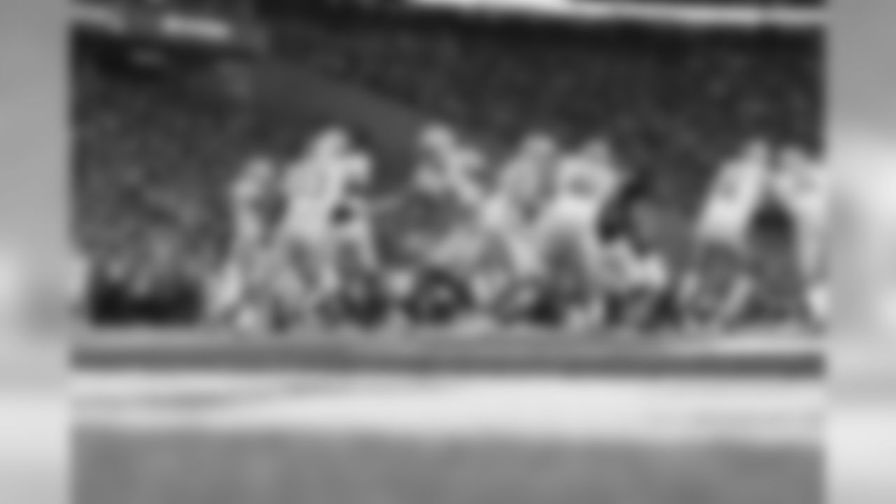Detroit Lions offense during a NFL football game against the Minnesota Vikings on Sunday, Nov. 4, 2018 in Minneapolis. (Detroit Lions via AP).