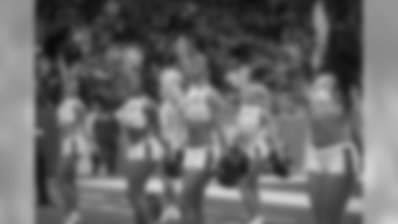 Detroit Lions Cheerleaders during a NFL football game between the Detroit Lions and the Los Angeles Rams on Sunday, Dec. 2, 2018 in Detroit. (Detroit Lions via AP).