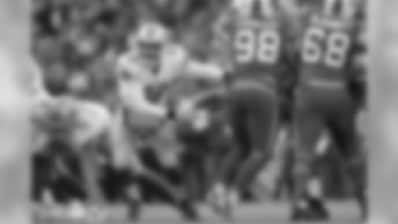 Detroit Lions long snapper Don Muhlbach (48) during a NFL football game against the Buffalo Bills on Sunday, Dec. 16, 2018 in Orchard Park, N.Y. (Detroit Lions via AP).