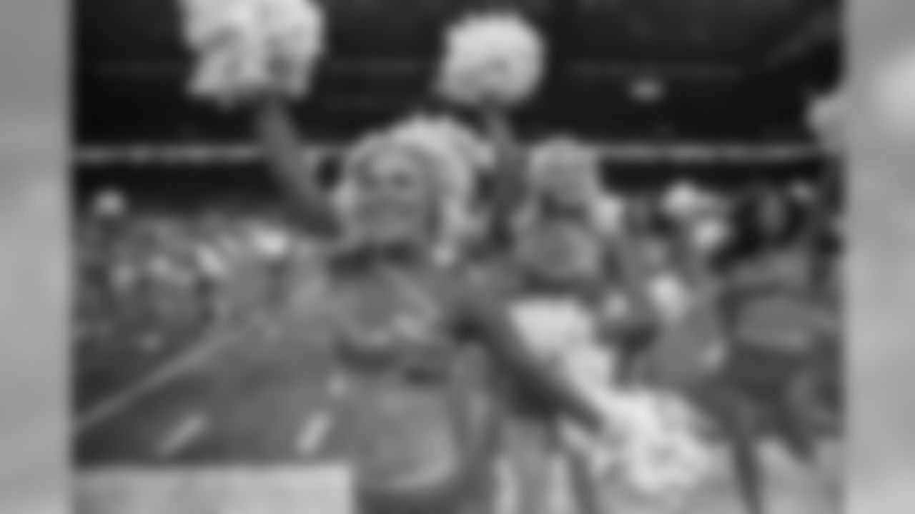 Detroit Lions Cheerleaders during a NFL football game against the New York Jets on Monday, Sept. 10, 2018 in Detroit. (Detroit Lions via AP).