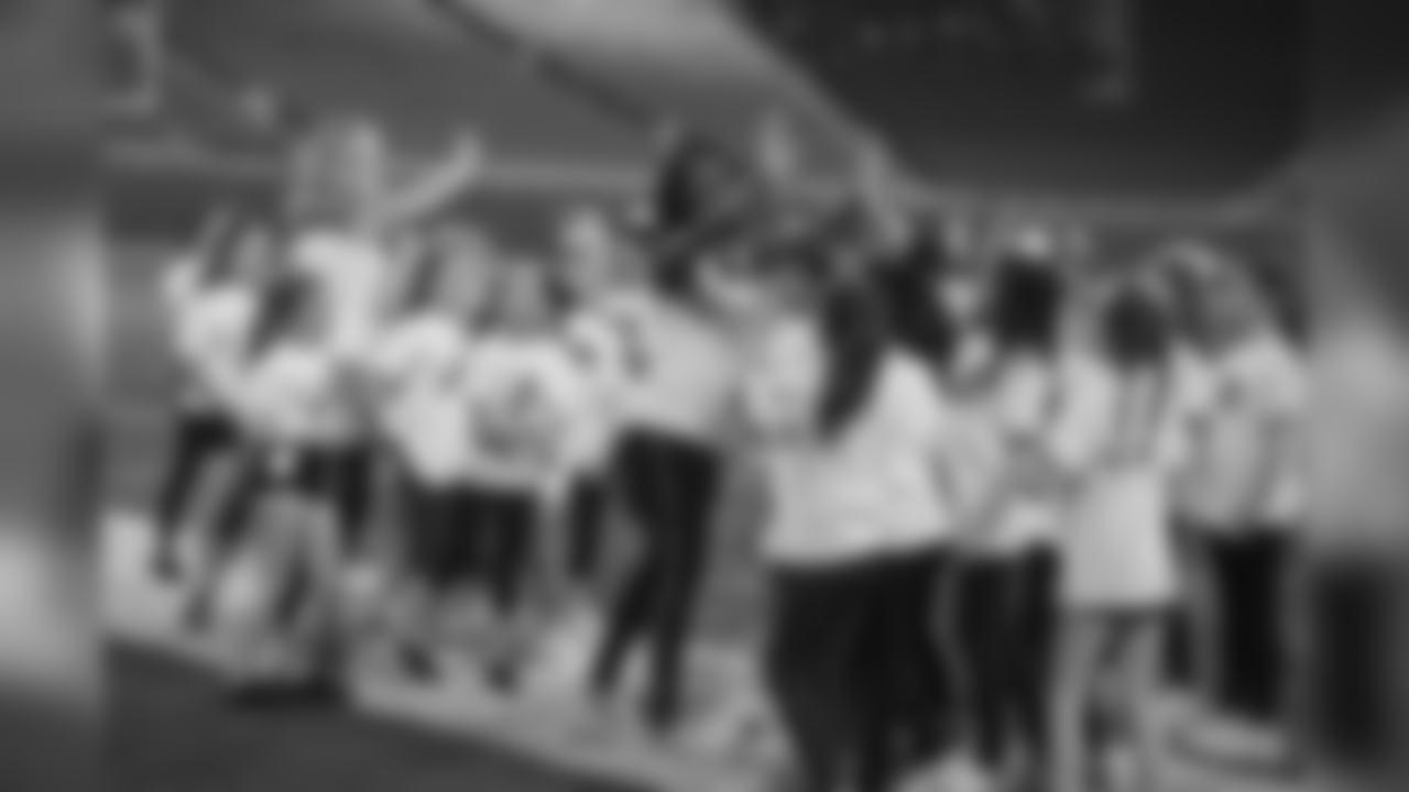Participants at the 2019 spring junior cheer clinic on Sunday, March 17, 2019 in Detroit.