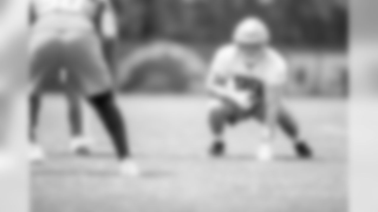 Detroit Lions tight end T.J. Hockenson (88) during Day 1 of OTAs on Monday, May 20, 2019 in Allen Park, Mich. (Detroit Lions via AP)