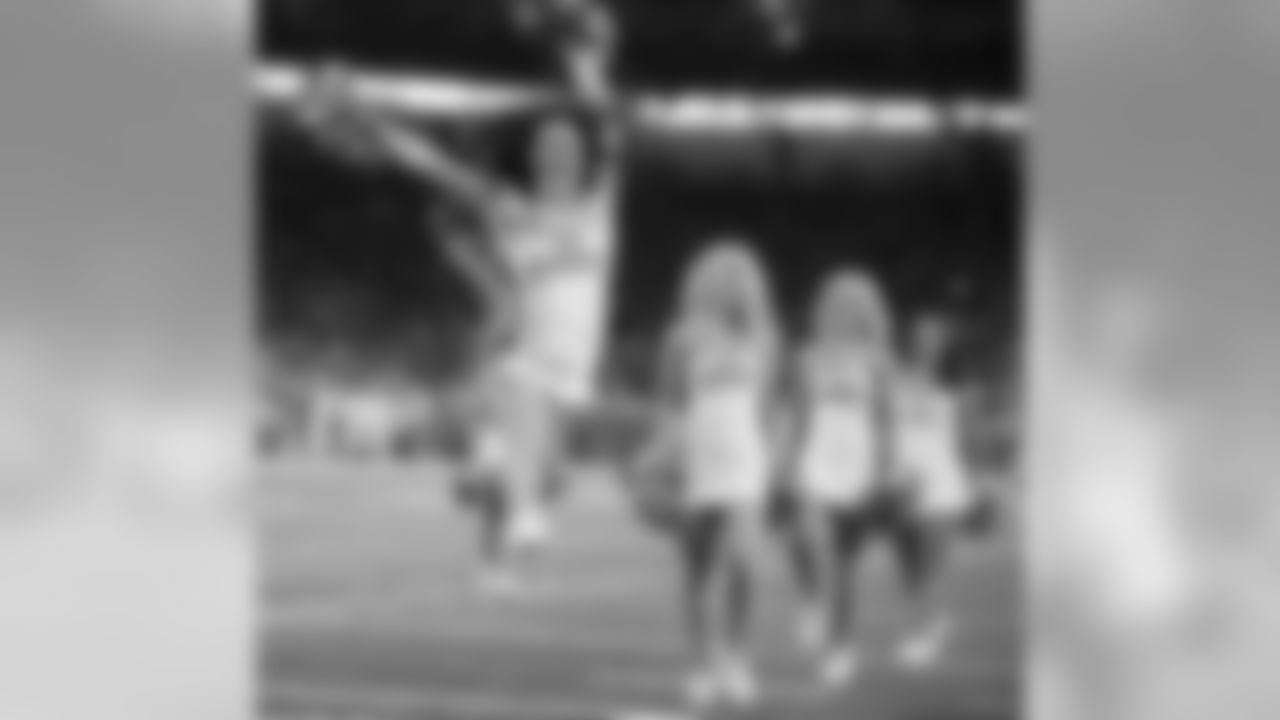 Detroit Lions cheerleaders during a NFL football game against the Carolina Panthers on Sunday, Nov. 18, 2018 in Detroit. (Detroit Lions via AP).