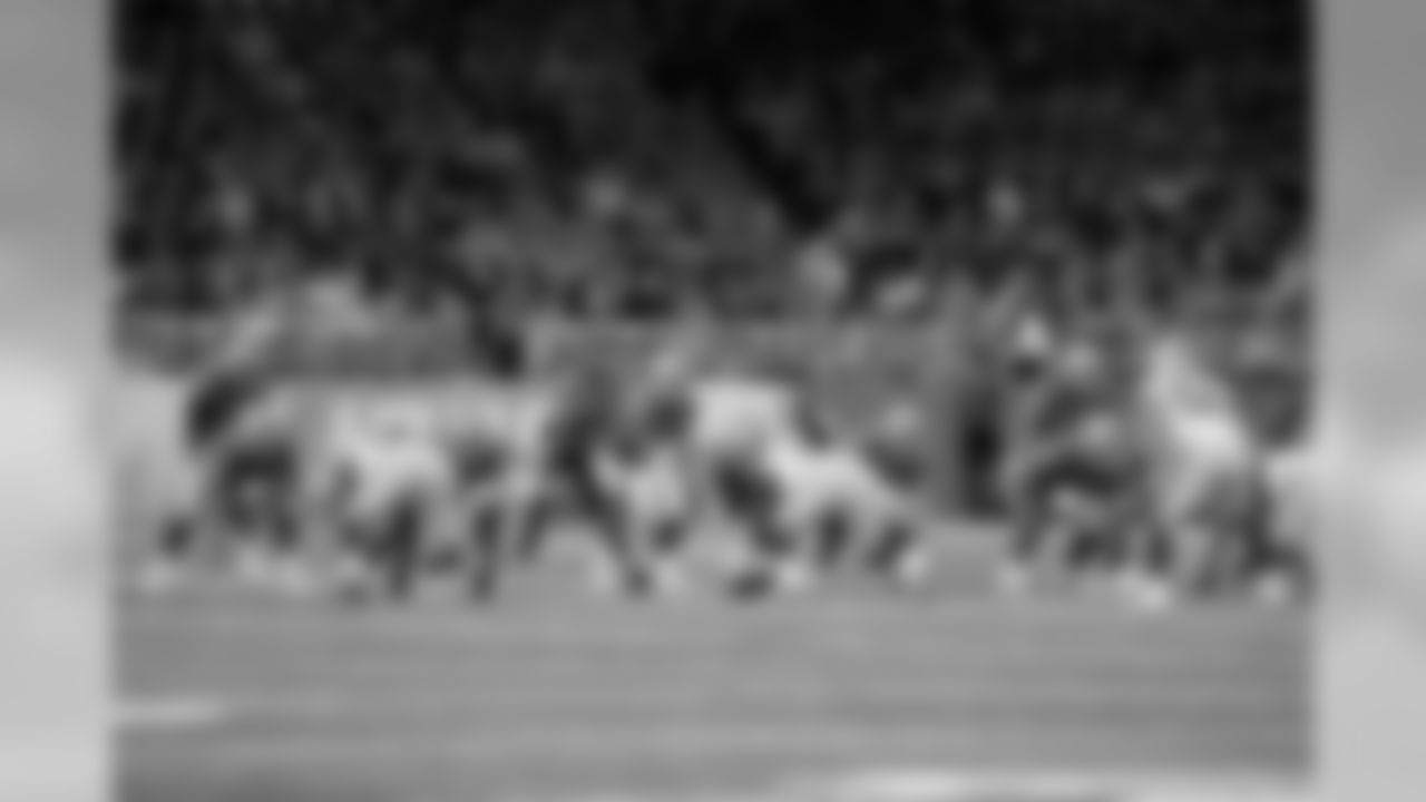 Detroit Lions quarterback Matthew Stafford (9) and the offense during a NFL football game against the Green Bay Packers on Sunday, Oct. 7, 2018 in Detroit. (Detroit Lions via AP).