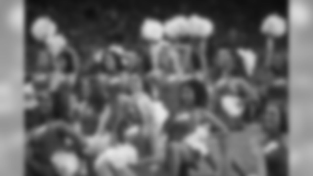 Detroit Lions Cheerleaders during a NFL football game between the Detroit Lions and the Chicago Bears on Thursday, Nov. 22, 2018 in Detroit. (Detroit Lions via AP).