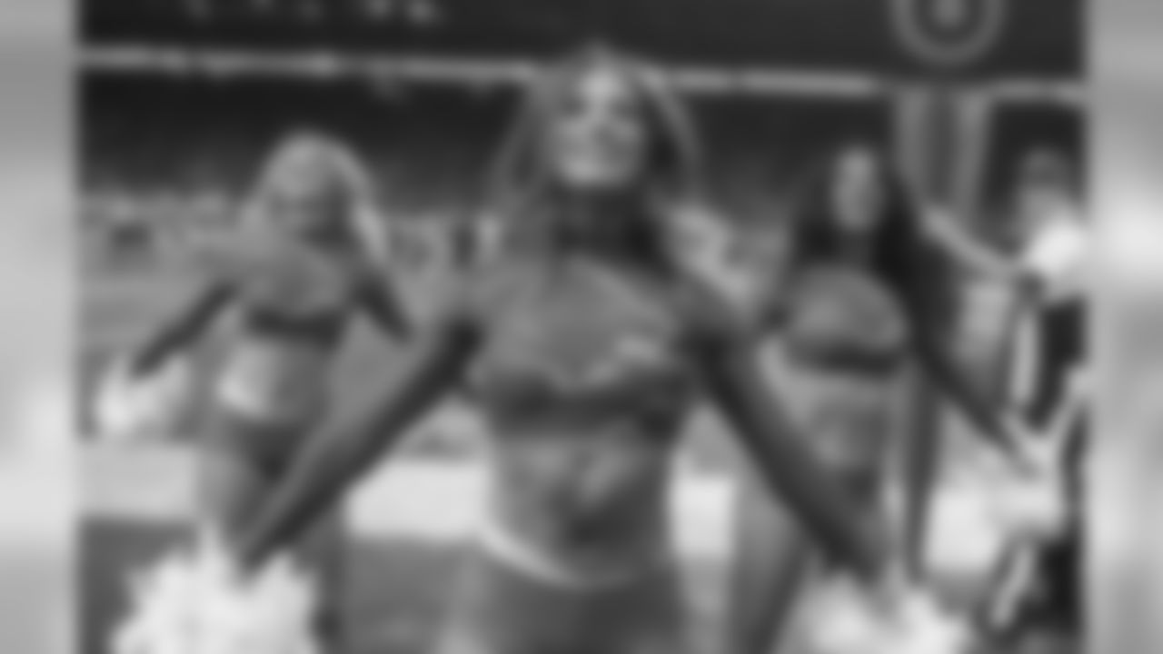 Detroit Lions Cheerleaders during a NFL football game between the Detroit Lions and the Chicago Bears on Thursday, Nov. 22, 2018 in Detroit. (Detroit Lions via AP).
