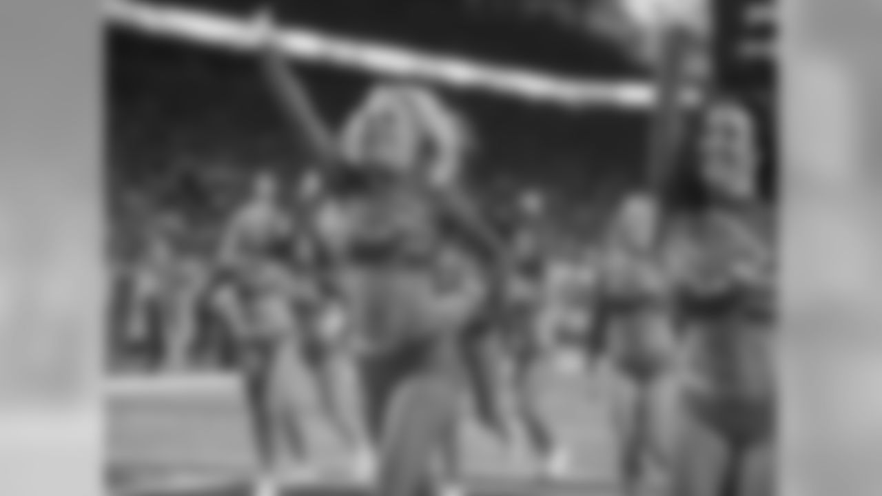 Detroit Lions Cheerleaders during a NFL football game between the Detroit Lions and the Chicago Bears on Thursday, Nov. 22, 2018 in Detroit. (Detroit Lions via AP).