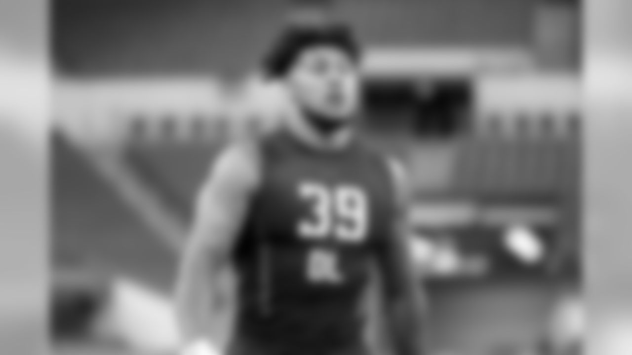 View photos of NFL prospect Harold Landry.