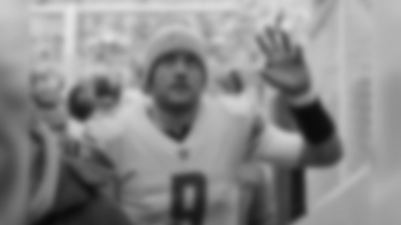 Detroit Lions quarterback Matthew Stafford (9) following a NFL football game against the Green Bay Packers on Sunday, Dec. 30, 2018 in Green Bay, Wisc. (Detroit Lions via AP).