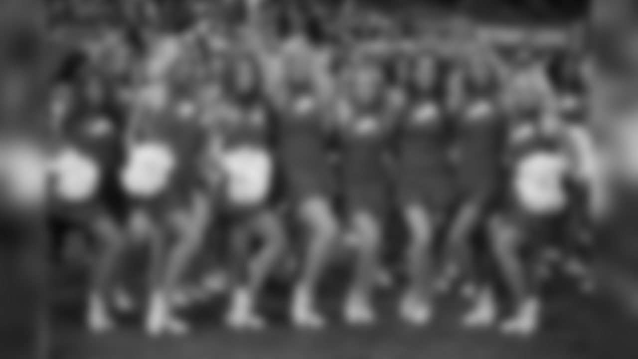 Detroit Lions Cheerleaders during a NFL football game between the Detroit Lions and the Chicago Bears on Thursday, Nov. 22, 2018 in Detroit. (Detroit Lions via AP).