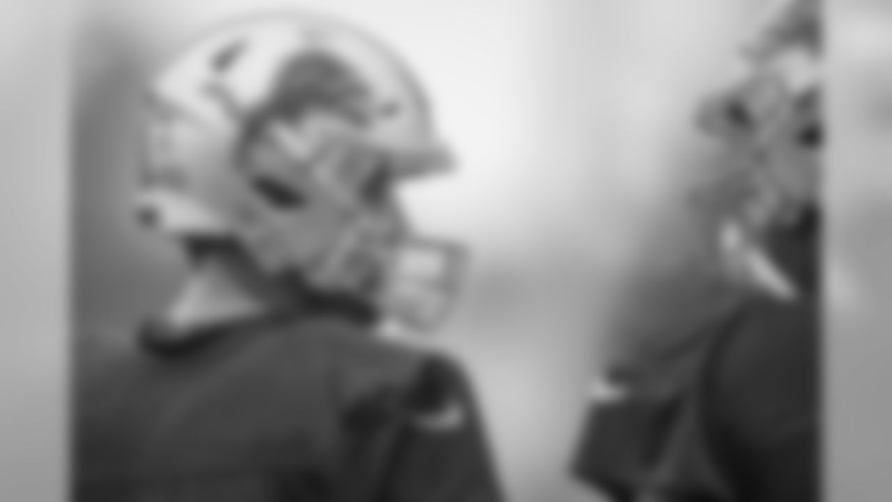 Detroit Lions quarterback Matthew Stafford (9) during training camp practice on Thursday, Aug. 16, 2018 in Allen Park, Mich. (Detroit Lions via AP)