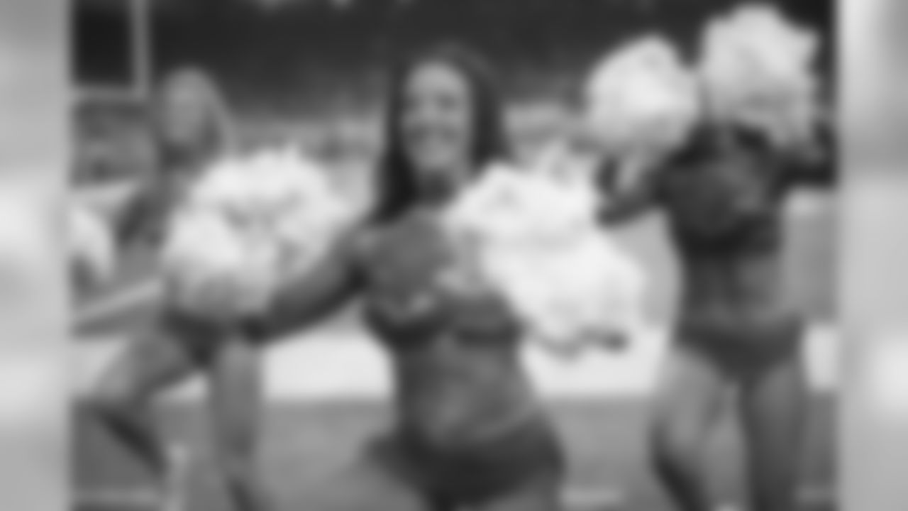 Detroit Lions Cheerleaders during a NFL football game against the Seattle Seahawks on Sunday, Oct. 28, 2018 in Detroit.