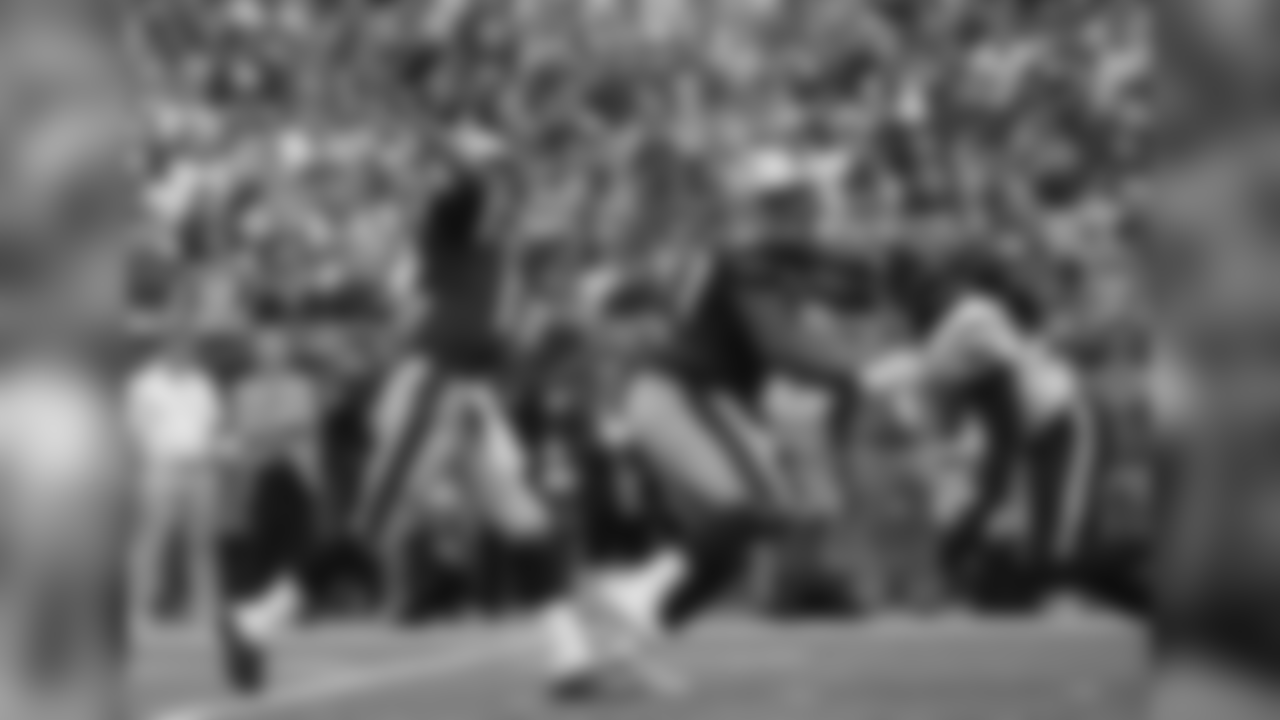 **LT Trent Brown**
Backed up by LaAdrian Waddle