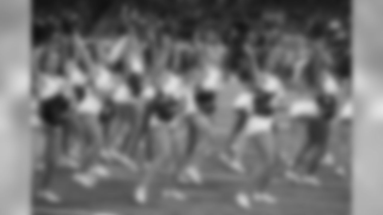 Detroit Lions Cheerleaders during a NFL football game between the Detroit Lions and the Los Angeles Rams on Sunday, Dec. 2, 2018 in Detroit. (Detroit Lions via AP).