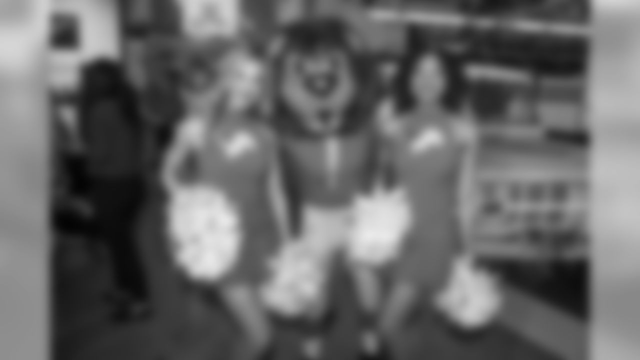 Detroit Lions Cheerleaders and Roary at Taste of the Lions on Wednesday, May 15, 2019 in Detroit.