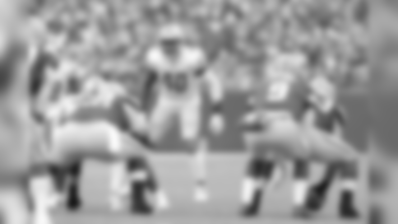 Detroit Lions linebacker Jarrad Davis (40) during a NFL football game against the Green Bay Packers on Sunday, Dec. 30, 2018 in Green Bay, Wisc. (Detroit Lions via AP).