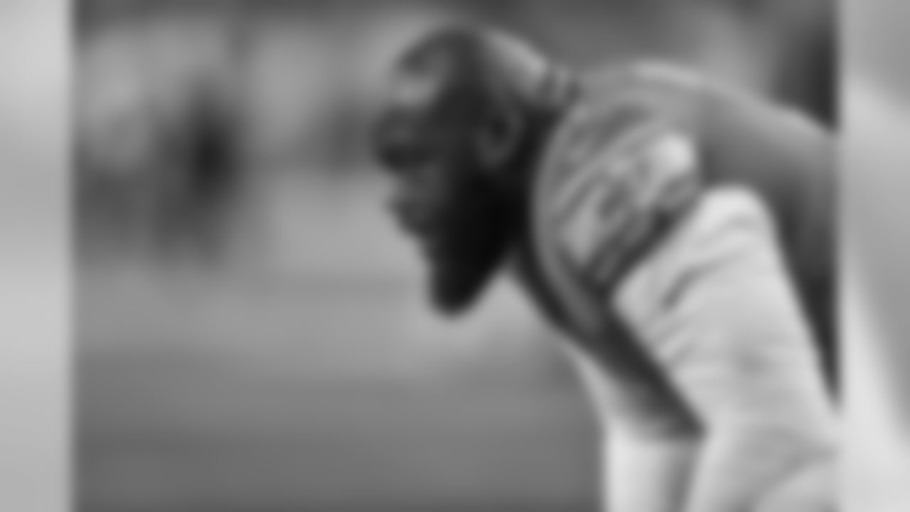 Detroit Lions defensive tackle A'Shawn Robinson (91) before a NFL football game against the Minnesota Vikings on Sunday, Dec. 23, 2018 in Detroit. (Detroit Lions via AP).