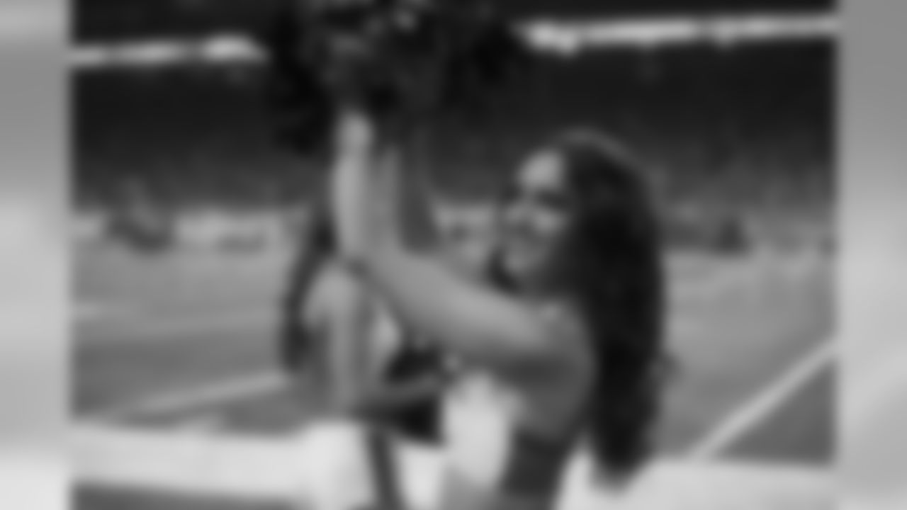 Detroit Lions Cheerleaders during a NFL football game between the Detroit Lions and the Los Angeles Rams on Sunday, Dec. 2, 2018 in Detroit. (Detroit Lions via AP).
