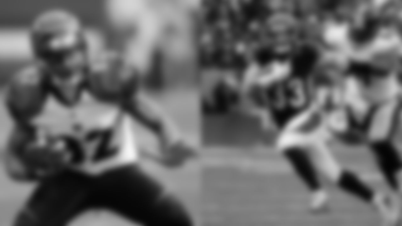 Lions WR Marvin Jones Jr. and Patriots RB Rex Burkhead were teammates with the Bengals from 2013-15.