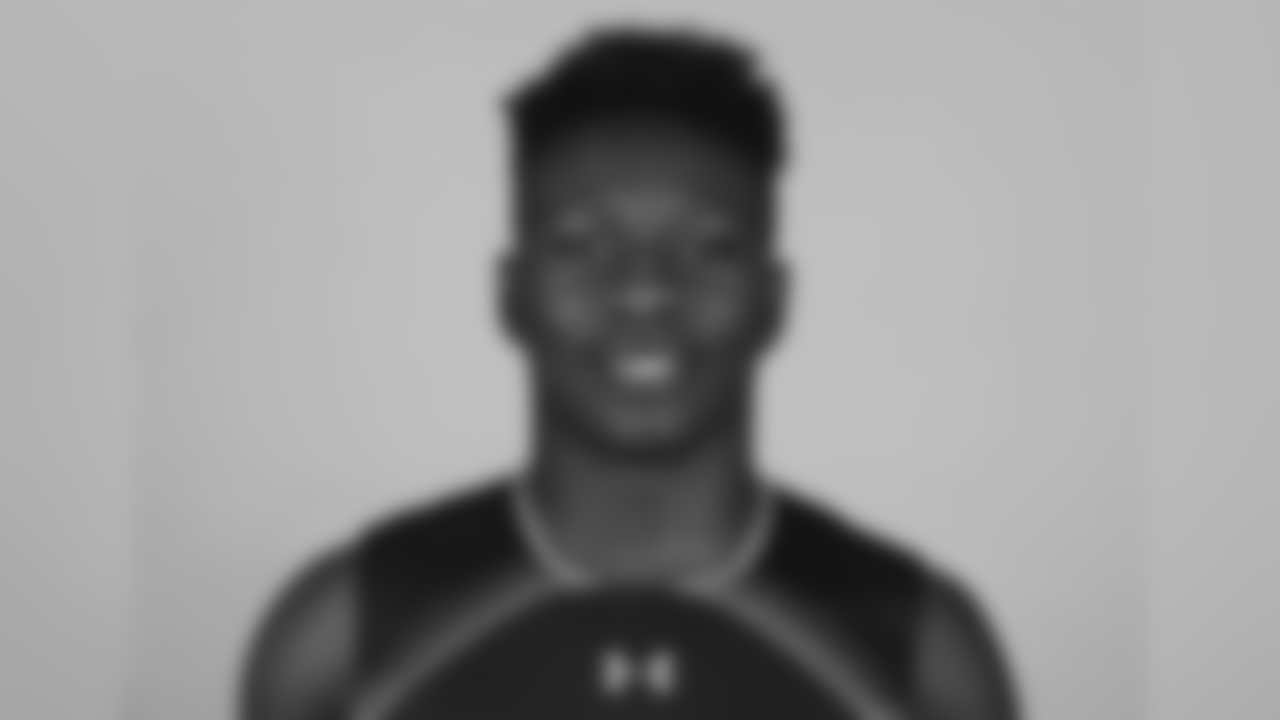 Oklahoma wide receiver Marquise Brown poses for a headshot during the 2019 Scouting Combine,Thursday, Feb. 28, 2019 in Indianapolis. (Logan Bowles via AP)