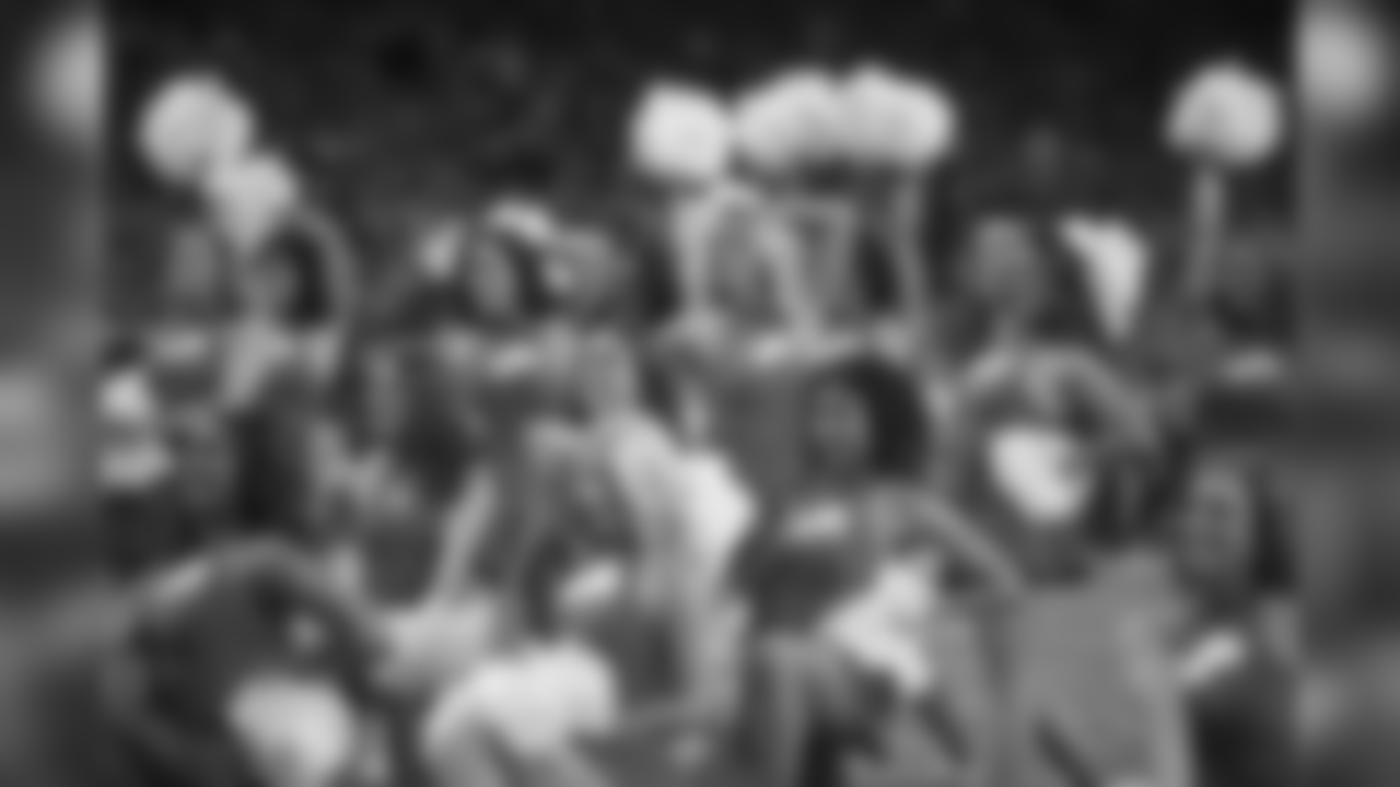 Detroit Lions Cheerleaders during a NFL football game between the Detroit Lions and the Chicago Bears on Thursday, Nov. 22, 2018 in Detroit. (Detroit Lions via AP).