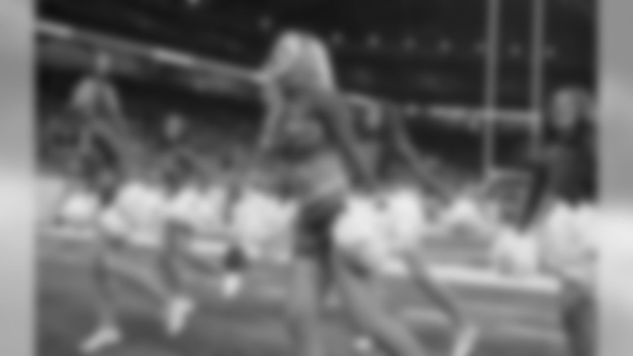 Detroit Lions Cheerleaders during a NFL football game against the Seattle Seahawks on Sunday, Oct. 28, 2018 in Detroit.