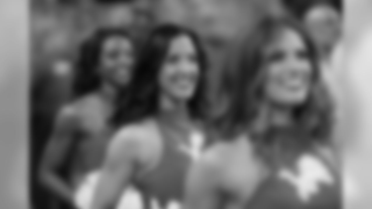 Detroit Lions Cheerleaders during a NFL football game between the Detroit Lions and the Chicago Bears on Thursday, Nov. 22, 2018 in Detroit. (Detroit Lions via AP).