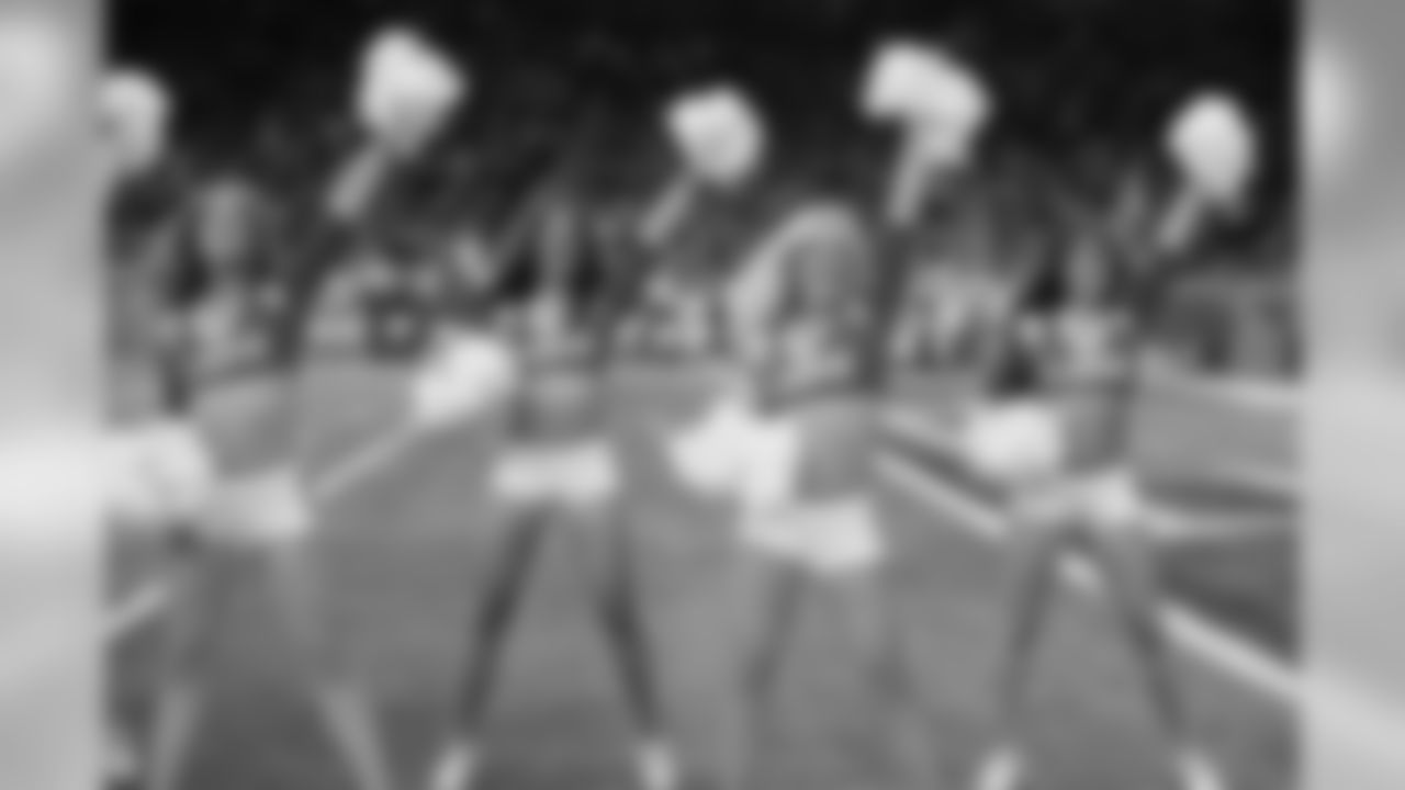 Detroit Lions Cheerleaders during a NFL football game between the Detroit Lions and the Chicago Bears on Thursday, Nov. 22, 2018 in Detroit. (Detroit Lions via AP).