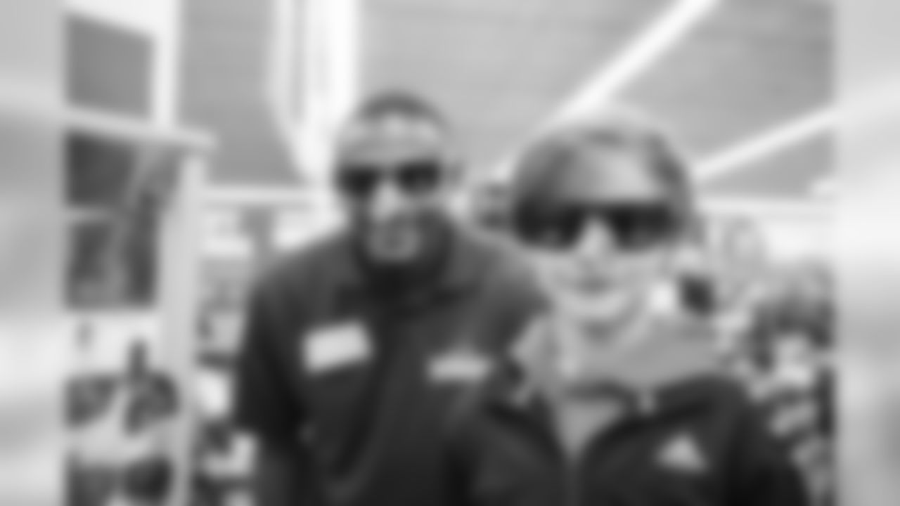 The Carolina Panthers and United Way partner with Academy Sports to give a $200 hoping spree to several area middle school children on Tuesday, Dec. 4, 2018 in Concord, NC.