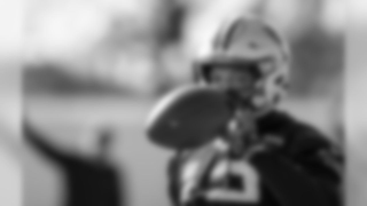 The Carolina Panthers practice for their upcoming game against the Browns on Thursday, Dec. 6, 2018.