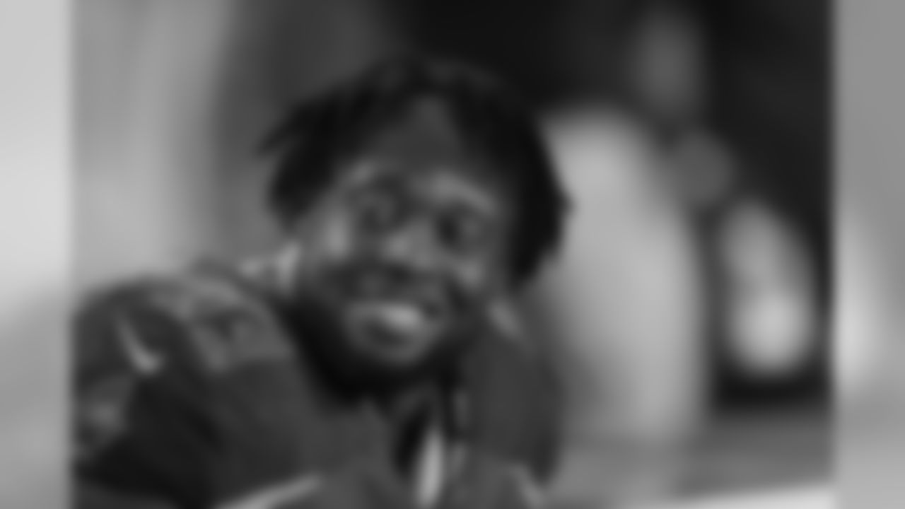 Tampa Bay Buccaneers defensive tackle Gerald McCoy (93) looks on from the sidelines during an NFL preseason football game against the Cincinnati Bengals on Friday, Aug. 11, 2017, in Cincinnati. Cincinnati won 23-12. (Aaron M. Sprecher via AP)