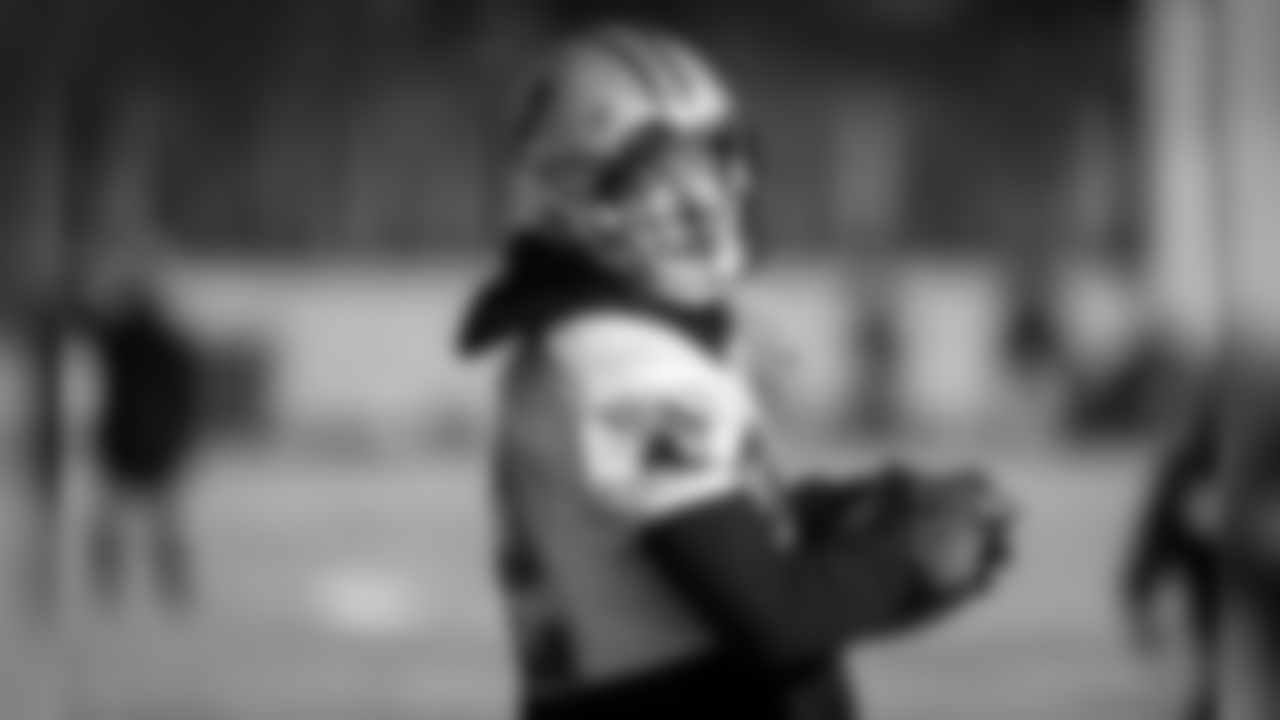 The Carolina Panthers practice during week twhirteen for their upcoming game against the Tampa Bay Buccaneers on Thursday, November 29, 2018 in Charlotte, NC.