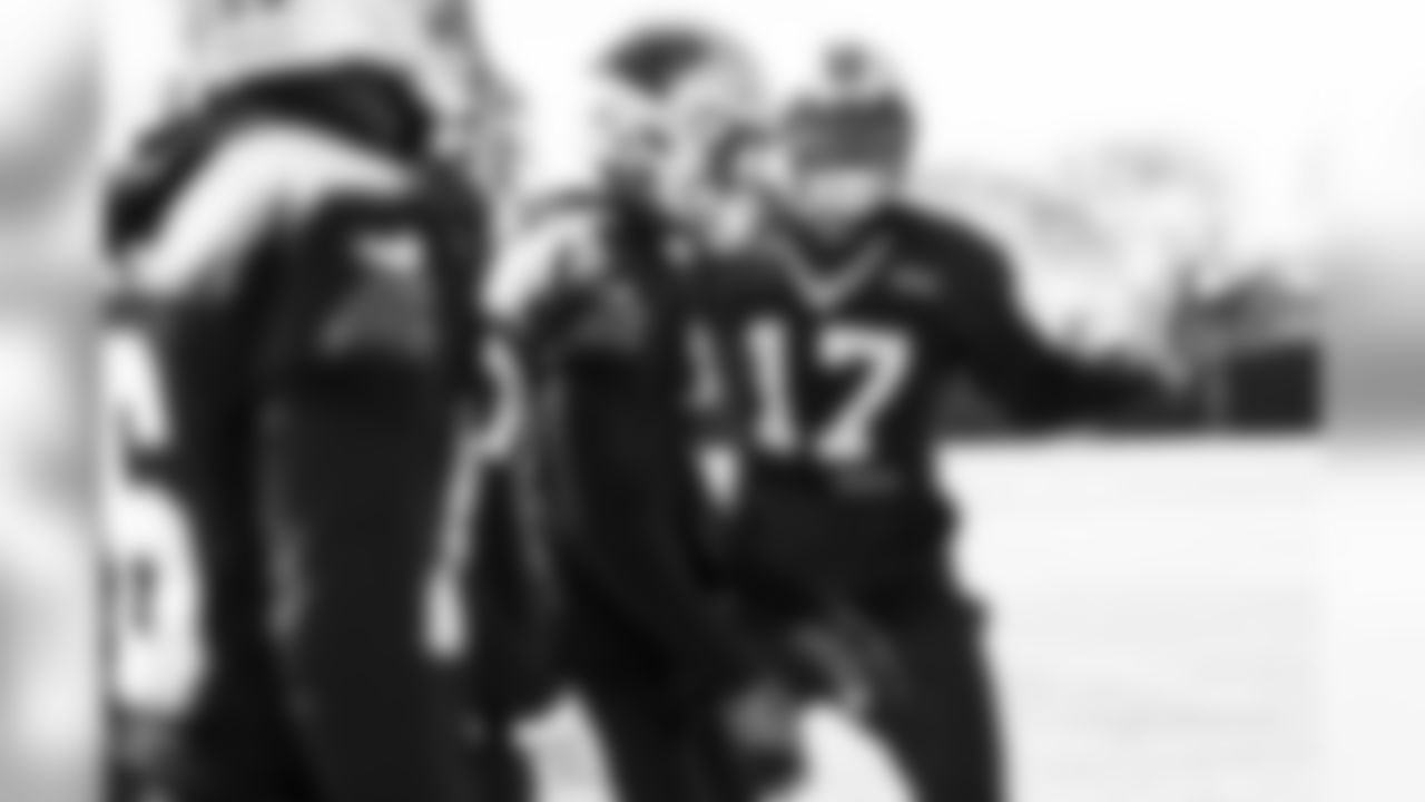 The Carolina Panthers practice for their upcoming game against the Browns on Thursday, Dec. 6, 2018.
