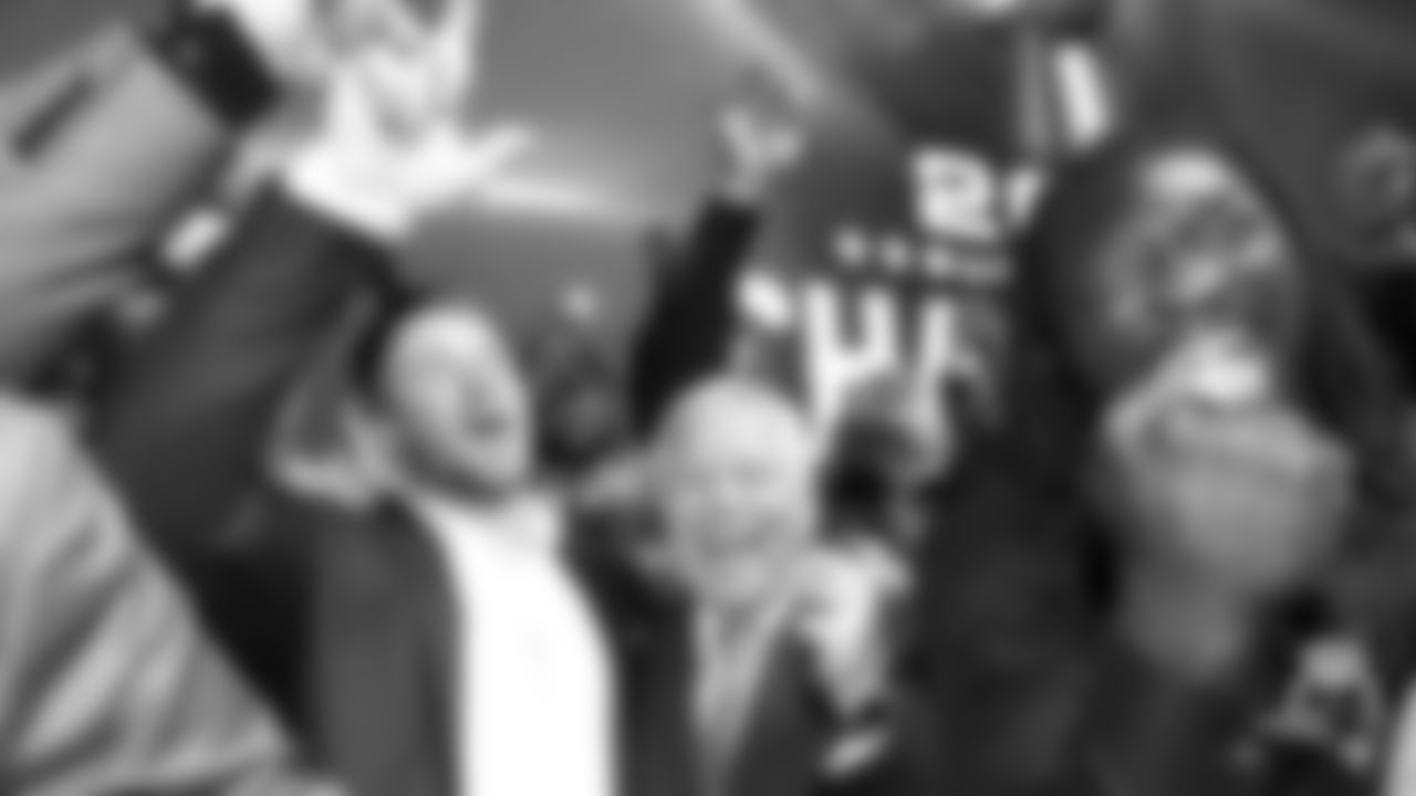 Super Bowl XLIX: Julian Edelman, Robert Kraft and LeGarrette Blount