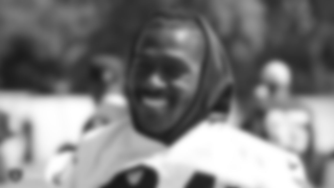 Raiders wide receiver Antonio Brown (84) at an Organized Team Activity (OTA) at the Raiders Practice Facility in Alameda, Calif.