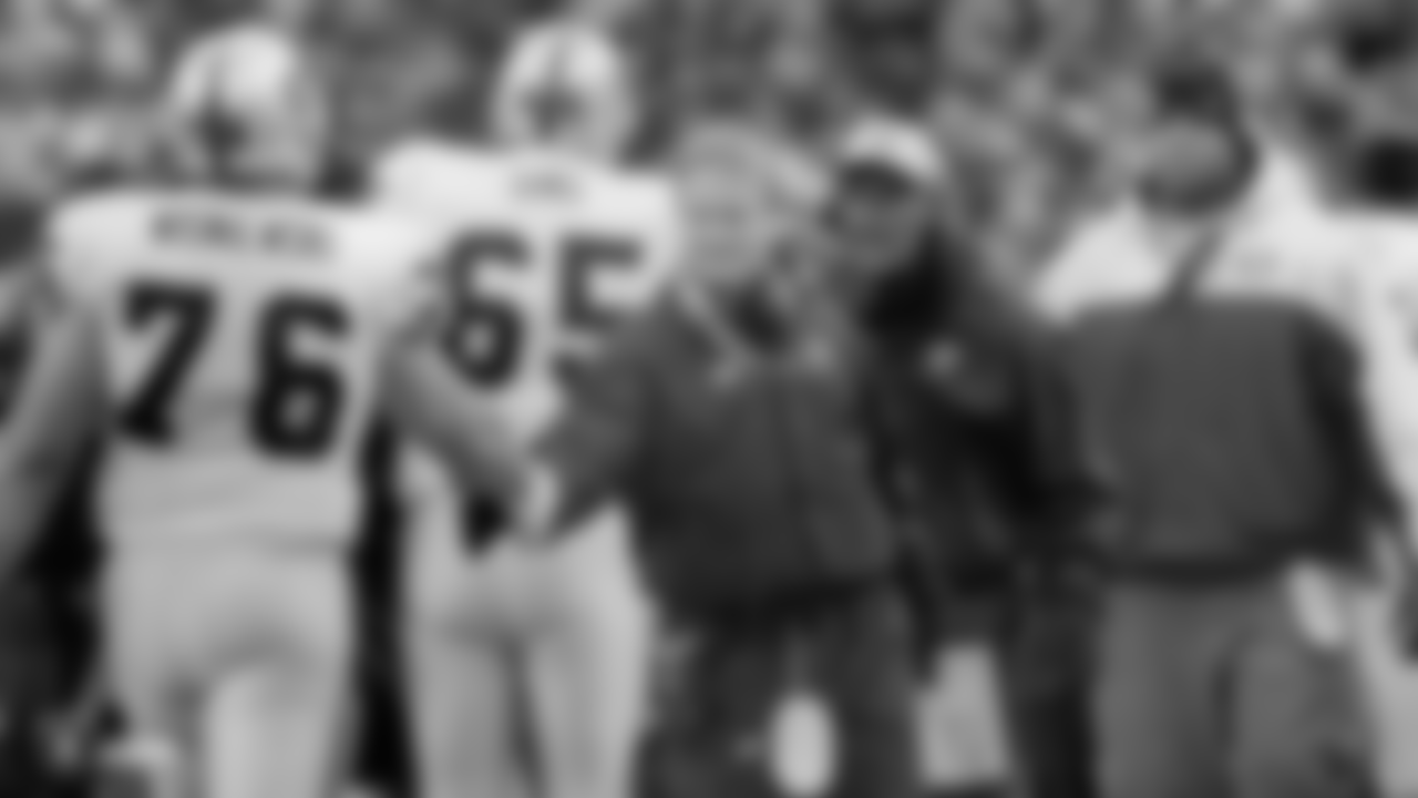 A series of photos from past contests between the Raiders and Broncos leading up to their last matchup in Week 2 of the 2018 season, which the Raiders lost 20-19.