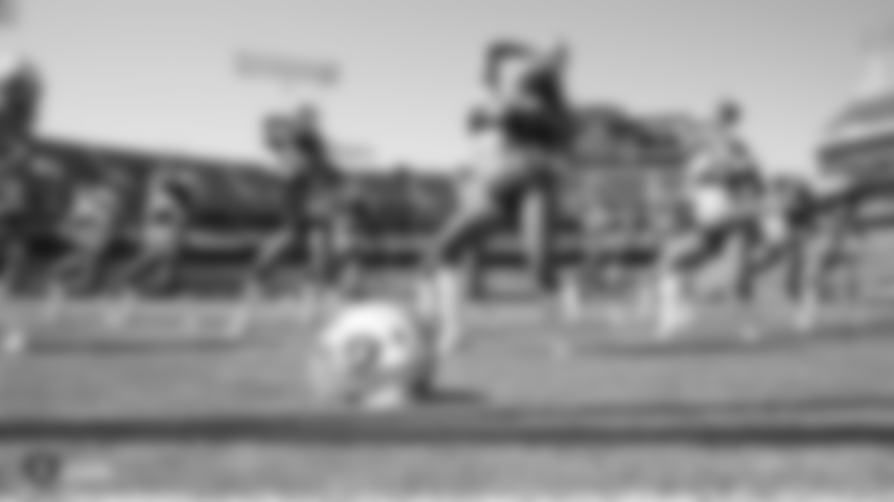 The Oakland Raiders regular season game against the Los Angeles Rams at Oakland-Alameda County Coliseum, Monday, September 10, 2018, in Oakland, California.