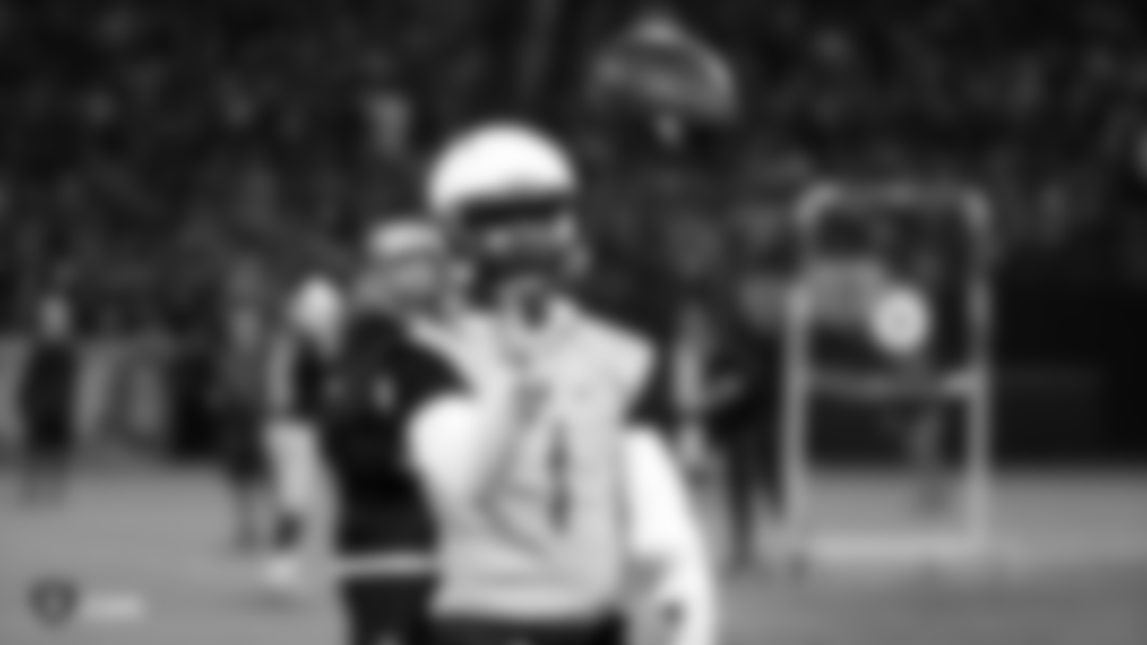 The Oakland Raiders regular season game against the Los Angeles Rams at Oakland-Alameda County Coliseum, Monday, September 10, 2018, in Oakland, California. The Oakland Raiders lost 33-13.