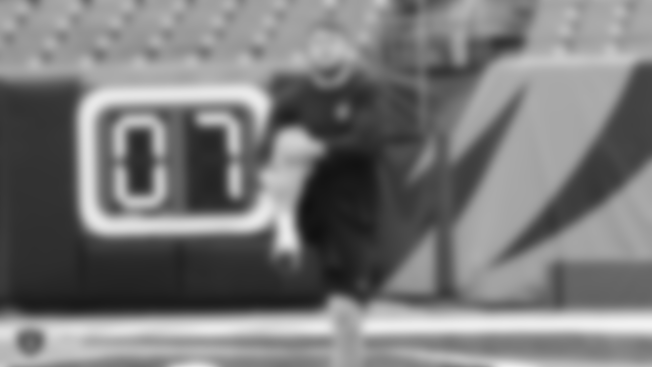 The Oakland Raiders regular season game against the Cincinnati Bengals at Paul Brown Stadium, Sunday, December 16, 2018, in Cincinnati, Ohio.