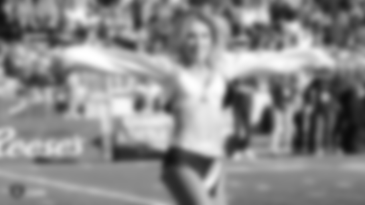 The Raiderettes perform at the 2019 Senior Bowl at Mobile Convention Center, Friday, January 25, 2019, in Mobile, Alabama.