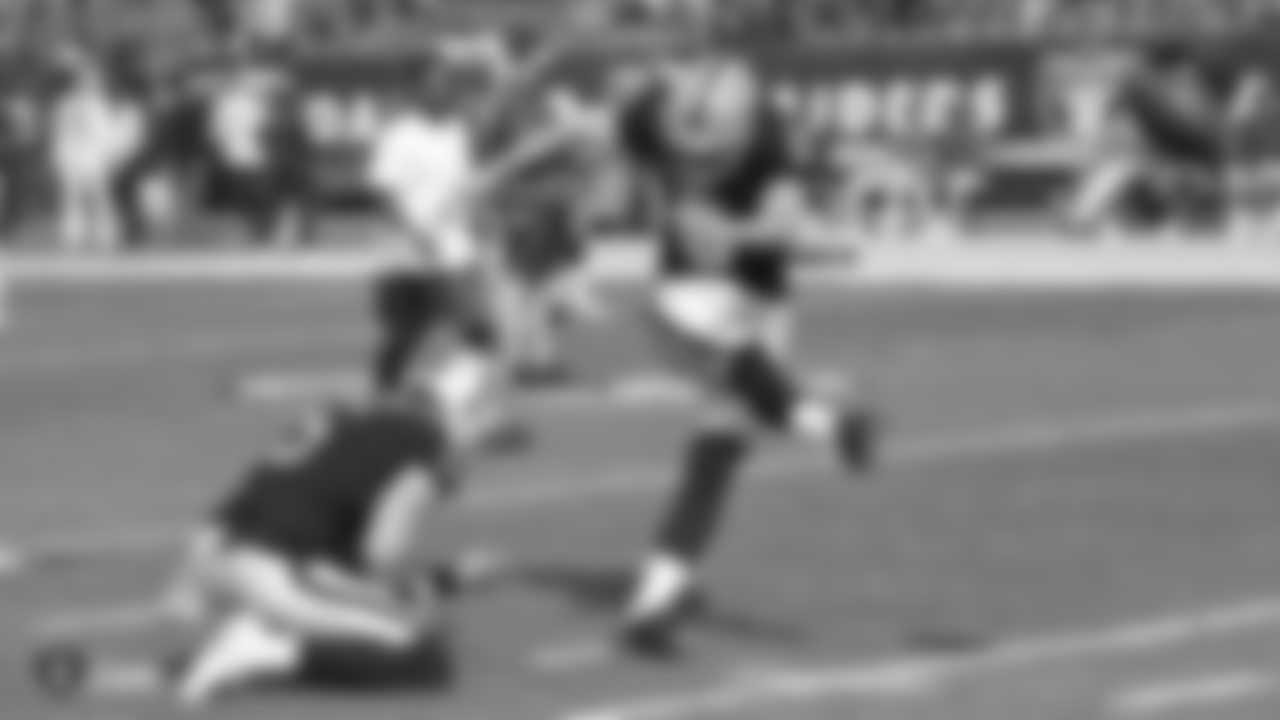 The Oakland Raiders regular season game against the Los Angeles Chargers at Oakland-Alameda County Coliseum, Sunday, November 11, 2018, in Oakland, California.