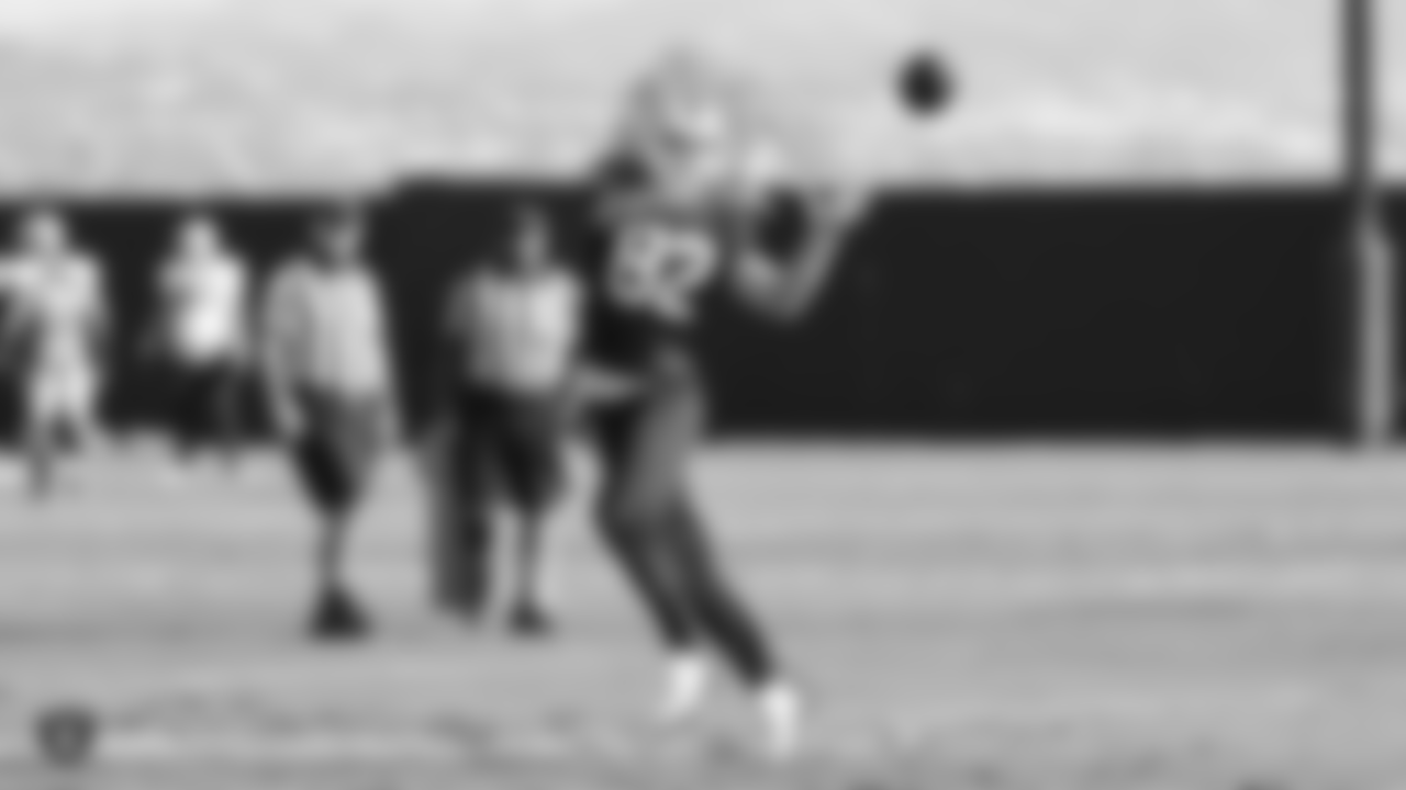 Oakland Raiders wide receiver Jordy Nelson (82) on the field for practice at the Oakland Raiders Practice Facility, Wednesday, November 28, 2018, in Alameda, California.