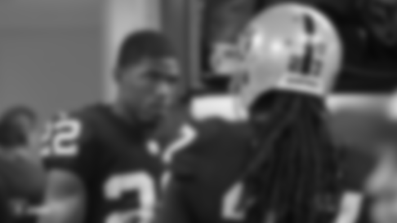 The Oakland Raiders regular season game against the Seattle Seahawks at Wembley Stadium, Sunday, October 14, 2018, in London, England.