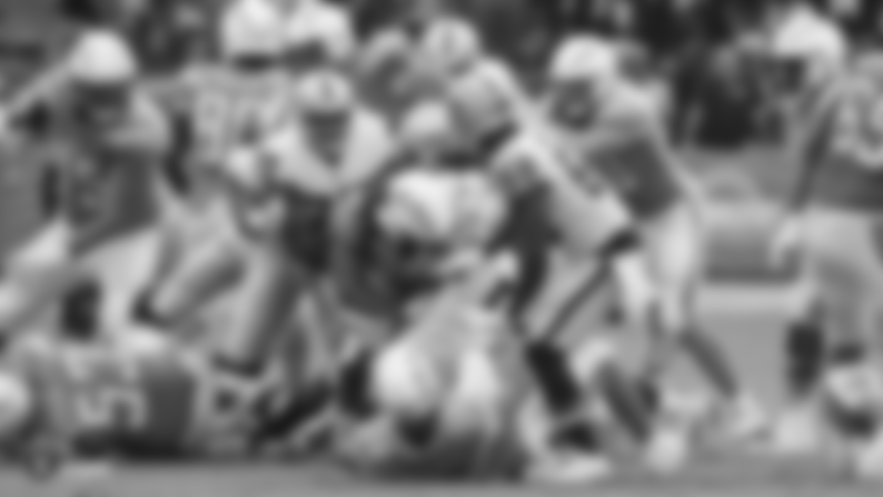 The Oakland Raiders regular season game against the Los Angeles Chargers at StubHub Center, Sunday, October 7, 2018, in Carson, California.