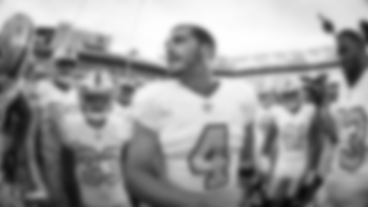 Quarterback Derek Carr, selected in the second round of 2014 NFL Draft, is already the second-leading passer in team history with 18,739 yards and 122 touchdown passes. He has been selected for the Pro Bowl three times.