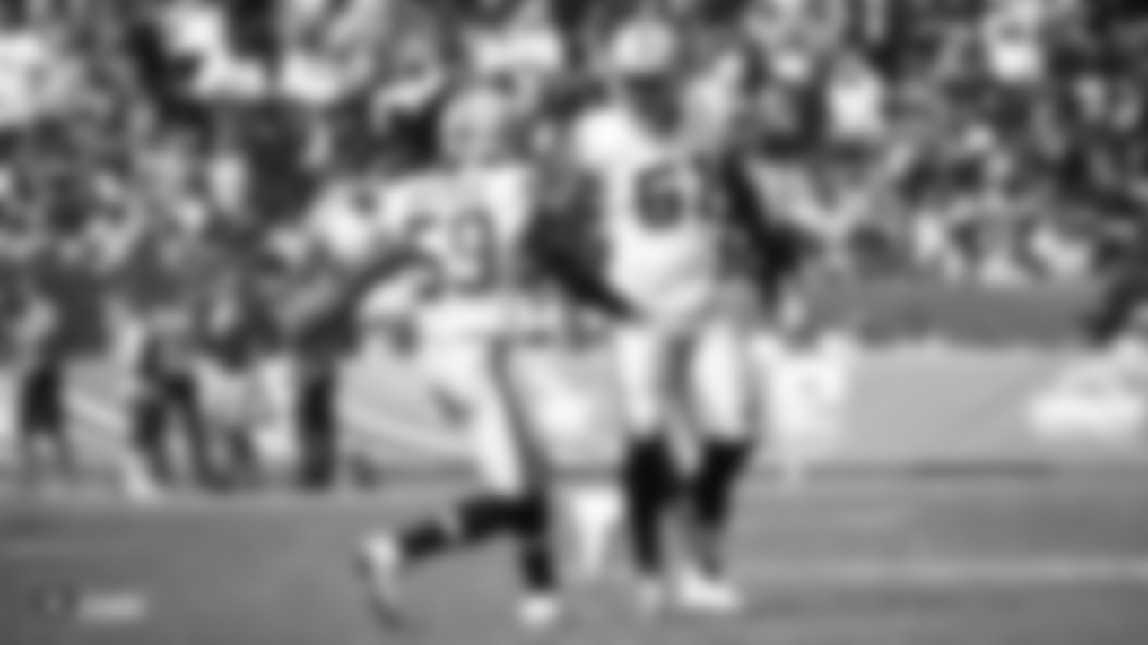 The Oakland Raiders regular season game against the Los Angeles Chargers at StubHub Center, Sunday, October 7, 2018, in Carson, California.