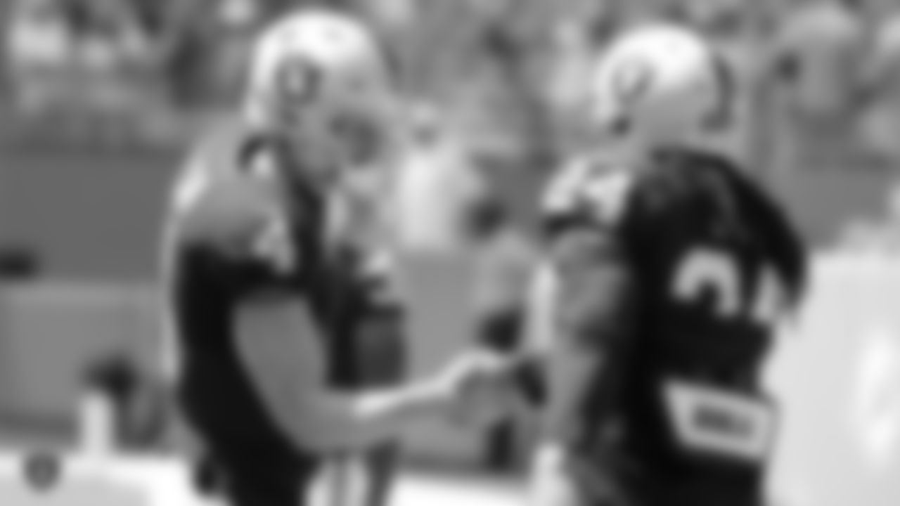 The Oakland Raiders regular season game against the Miami Dolphins at Hard Rock Stadium, Sunday, September 23, 2018, in Miami Gardens, Florida.