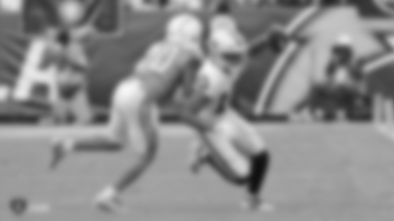 The Oakland Raiders regular season game against the Los Angeles Chargers at StubHub Center, Sunday, October 7, 2018, in Carson, California.