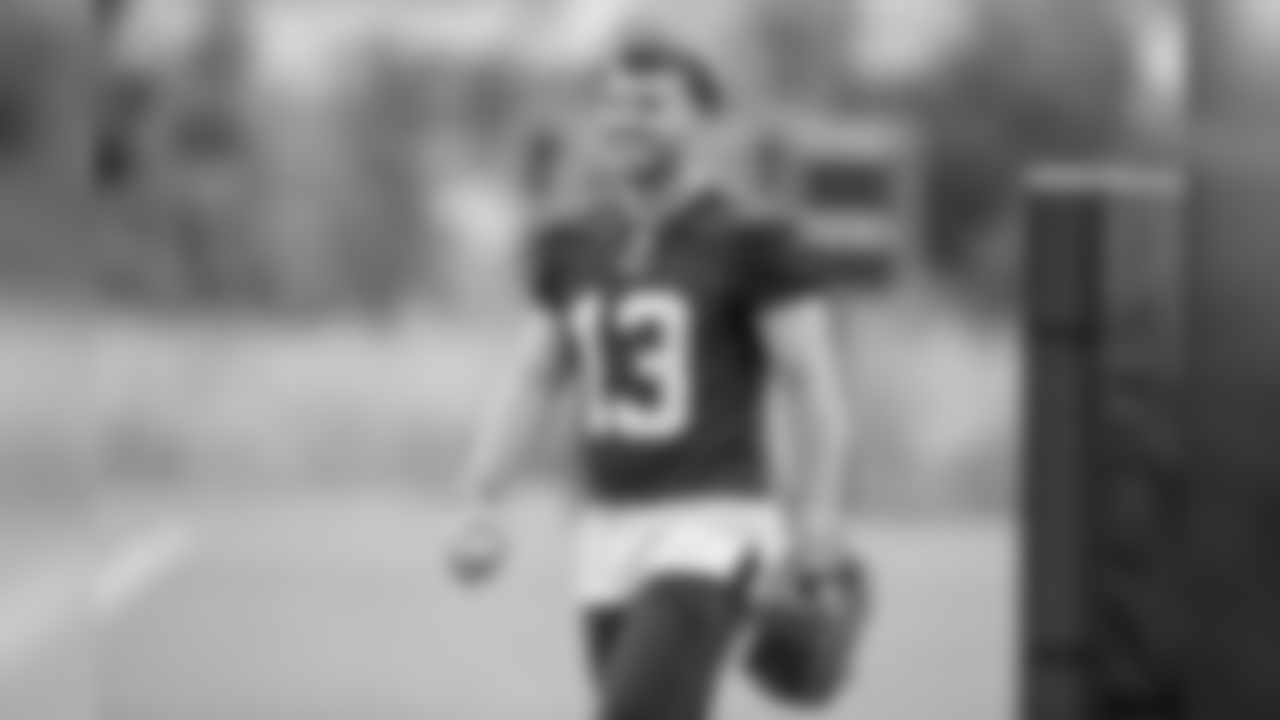 Wide receiver (13) Austin Phoehl of the Los Angeles Rams practices on day 5 of Phase II of the offseason program workouts, Monday, May 6, 2019, in Thousand Oaks, CA. (Jeff Lewis/Rams)